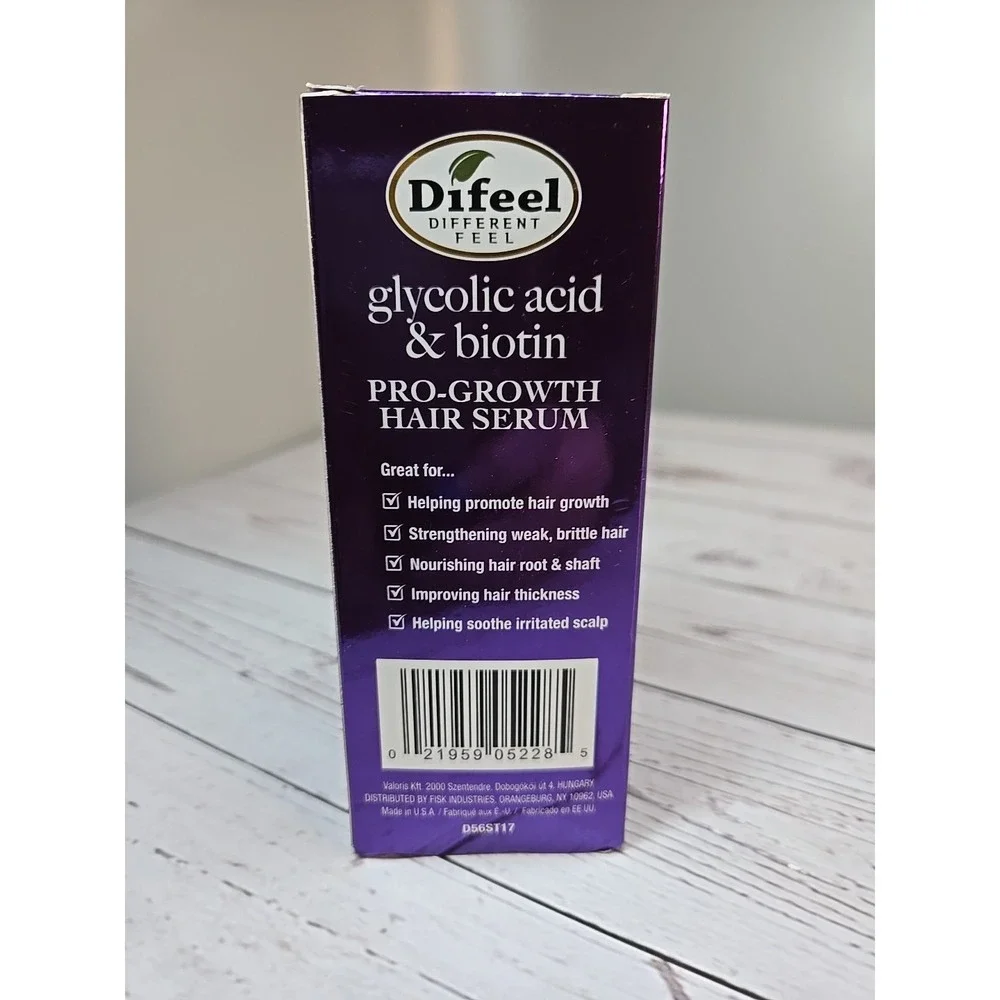 Difeel Glycolic Acid & Biotin‎ Stimulating Pro-Growth Hair Serum 1.65 fl oz